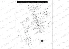 ROCKER ARM ASSEMBLY & PUSH RODS - TWIN CAM 88â¢