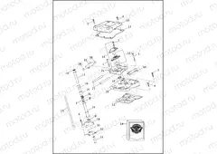 ROCKER ARM ASSEMBLY & PUSHRODS - TWIN CAM 103â¢