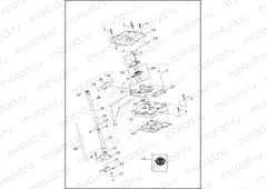ROCKER ARM ASSEMBLY & PUSHRODS - TWIN CAM 110â¢