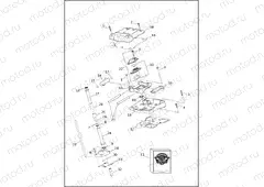 ROCKER ARM ASSEMBLY & PUSHRODS - TWIN CAM 110â¢