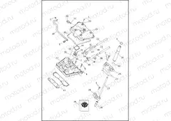 ROCKER ARM ASSEMBLY & PUSHRODS - XR1200X