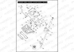 ROCKER ARMS, COVERS, & PUSH RODS - XR1200
