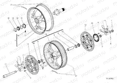 RUOTA ANTERIORE E POSTERIORE [MOD:1299R FE]