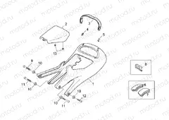 Saddle unit