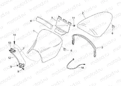 Saddle unit