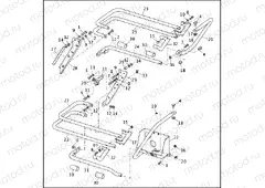 SADDLEBAG GUARDS (1 OF 2)