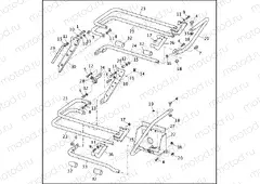 SADDLEBAG GUARDS - FLHTP