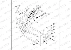 SADDLEBAG GUARDS - FLHTP