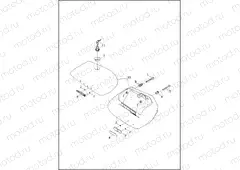 SADDLEBAGS - 1200T