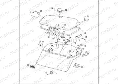 SADDLEBAGS - FLHTP