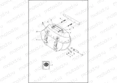 SADDLEBAGS - FLSTC