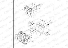 SADDLEBAGS - FLSTC & FLSTN