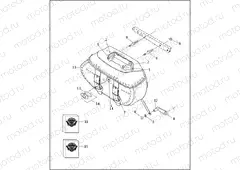 SADDLEBAGS - FLSTC/I