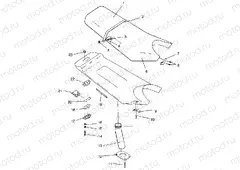SEAT ASSEMBLY SLX 780 B954287 (4933953395A011) | SEAT ASSEMBLY SLX 780 B954287 (4933953395A011)