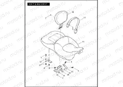SEAT & BACKREST