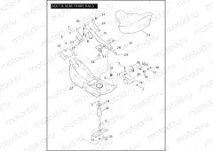 SEAT & REAR FRAME RAILS