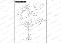 SEAT & REAR FRAME RAILS