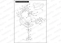 SEAT & REAR FRAME RAILS