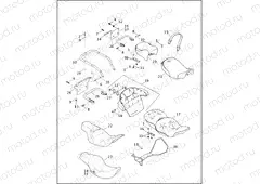SEATS & REAR FRAME RAILS