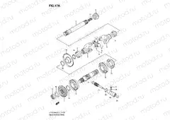 SECONDARY DRIVE (LT-F250K6 E4)