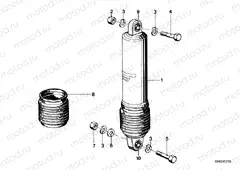 Self-levelling suspension