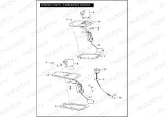 SENDING UNITS - CARBURETED MODELS