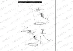 SENDING UNITS - CARBURETED MODELS