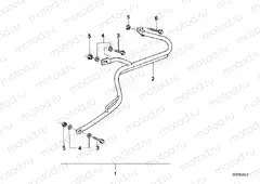 Set of case holders / integral case