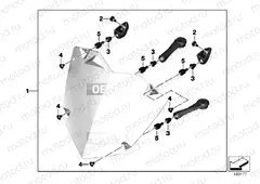 SET OF HEADLIGHT GUARDS