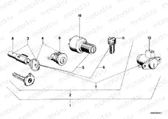 Set of locks