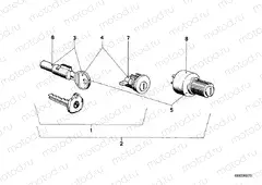 Set of locks