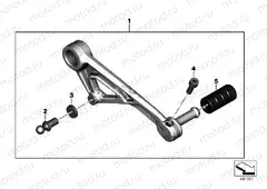 SHIFT LEVER, ADJUSTABLE