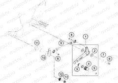 SHIFT LEVER|Engine|34
