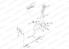 SHIFT LINKAGE ASSEMBLY 250 4x4 / W928127 (4922872287C011) | SHIFT LINKAGE ASSEMBLY 250 4x4 / W928127 (4922872287C011)