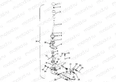 SHIFT LINKAGE ASSEMBLY 2x4 400L W947540 (4926752675C002) | SHIFT LINKAGE ASSEMBLY 2x4 400L W947540 (4926752675C002)