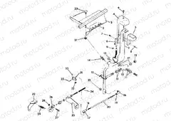 SHIFT LINKAGE ASSEMBLY 350 2X4 - Update (4919821982032A) | SHIFT LINKAGE ASSEMBLY 350 2X4 - Update (4919821982032A)