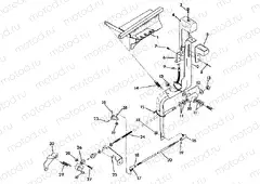 SHIFT LINKAGE ASSEMBLY 350 2X4 / W927539 (4922882288010A) | SHIFT LINKAGE ASSEMBLY 350 2X4 / W927539 (4922882288010A)