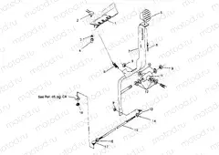 SHIFT LINKAGE ASSEMBLY Sport 400L W948540 (4927232723C002) | SHIFT LINKAGE ASSEMBLY Sport 400L W948540 (4927232723C002)
