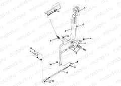 Shift Linkage Assembly Updated 5/90 (4917731773038A) | Shift Linkage Assembly Updated 5/90 (4917731773038A)