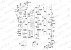 SHOCK ABSORBER DISASSEMBLED