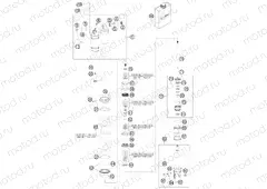 SHOCK ABSORBER DISASSEMBLED