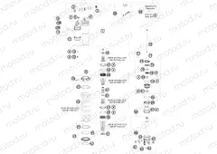 SHOCK ABSORBER DISASSEMBLED