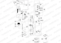 SHOCK ABSORBER DISASSEMBLED