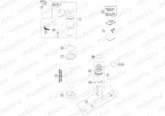 SHOCK ABSORBER DISASSEMBLED