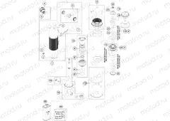 SHOCK ABSORBER DISASSEMBLED