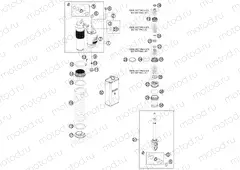 SHOCK ABSORBER DISASSEMBLED