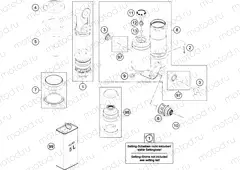 SHOCK ABSORBER DISASSEMBLED