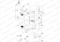 SHOCK ABSORBER DISASSEMBLED