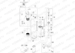 SHOCK ABSORBER DISASSEMBLED