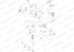 SHOCK ABSORBER DISASSEMBLED